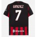 AC Milan Santiago Gimenez #7 Hjemmedrakt 2025-26 Korte ermer
